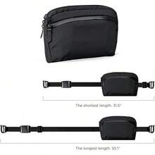 ALPAKA Flight Sling 2L-Crossbody Sling Bag For Men Travel Lightweight,Portable, Packable,With Quick Release Shoulder Strap - Black - View 8