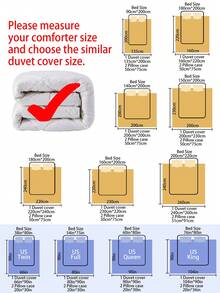 Juego de 3 piezas, 100% poliéster, elegante juego de ropa de cama bordado con flores (sin edredón, incluye 1 funda nórdica y 2 fundas de almohada), juego de ropa de cama de poliéster moderno adecuado para todas las estaciones - Blanco - Ver 3