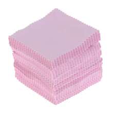 Jewelry Maintenance Wipe Silver Cloth, Polishing Cloth Double-Sided Velvet Wipe Silver Cloth