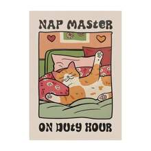1 Stück / 3 Stücke Wandkunst Poster Optional Rahmen Vintage Tiere Retro Küche Leinwand Poster Katze Koch Kunst Druck Geschirr Wandkunst Bilder Schlafzimmer Küche Wohndekoration Geschenkideen, geeignet für Wohnzimmer Schlafzimmer Dekorationsbilder, geeignet für Wohn- und Studentenwände, Wohnzimmer und Bar Dekoration, Essbereich oder Bad Dekoration, Raumdekoration, hochwertig, Leinwandkunst für Innen-/Außenbereich, ohne Rahmen