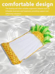 1 pezzo Amaca galleggiante gonfiabile a forma di frutta per adulti, ideale per l'estate, per piscina e spiaggia, regalo estivo perfetto per piscina, accessori per piscina, galleggiante per piscina, piscina, gonfiabile per piscina, festa in piscina, elementi essenziali per la spiaggia