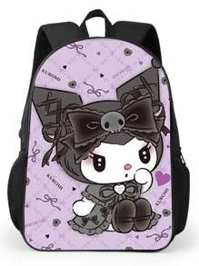 Sanrio Zaino Kuromi Sanrio, zaino per studenti, forniture scolastiche, ritorno a scuola