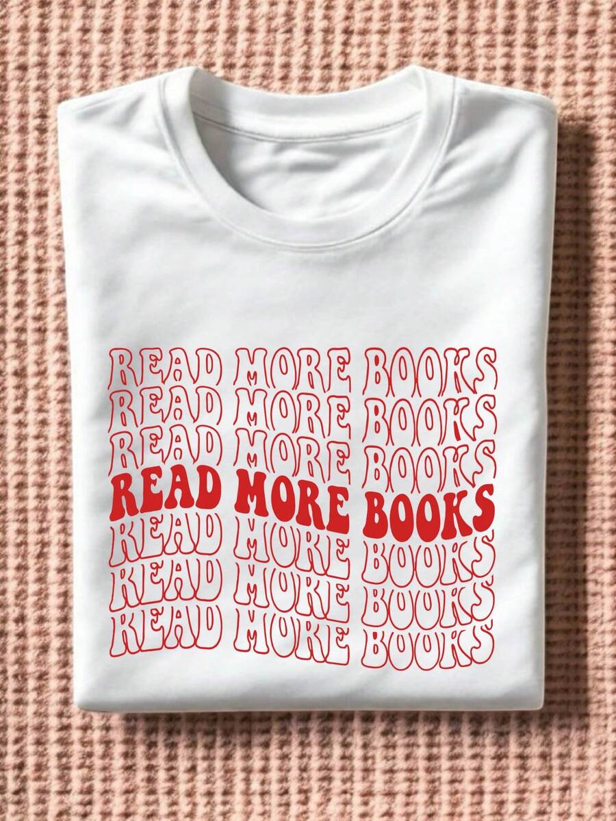 Read More Books T-Shirt, Bookish Librarian Shirt, Book Lover Shirts, Funny Reading Short Sleeve, Bookworm Shirt, Librarian Gifts T-Shirt. TD985