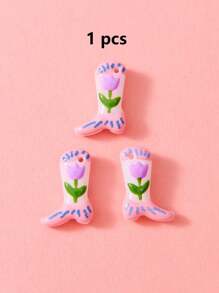 Juego de 1/5/10/20/30/50 piezas de dijes esmaltados pintados a mano de colores múltiples, lindos dijes que incluyen botas, cerezas, chiles, corazones, flores, luna, adecuados para la fabricación de joyas DIY, dijes, collares, aretes, llaveros, regalos para el Día de San Valentín, Día de la Madre