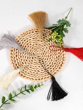5/10pcs Silk Tassels, Clothing Decoration Accessories, DIY Tassel Decorations, Tassel Ornaments, Tassel Decorations, Hat Tassels Hot-Selling Value Items, Today's Discount(Explosive Value-For-Money Goodies, Discounts Today)