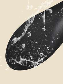 高弹力乳胶减震鞋垫，足弓支撑透气运动鞋鞋垫，适用于女鞋、男鞋、冬鞋 - 仿皮黑色 - 查看 7