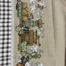 Thick Linen Tablecloth For 4, 6 And 8 Places - Banquet - View 3