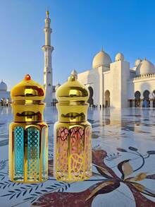 1 瓶阿拉伯粉色花果香精油，香气清新，适合日常使用、居家、聚会、工作等，便携