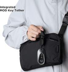 ALPAKA Flight Sling 2L-Crossbody Sling Bag For Men Travel Lightweight,Portable, Packable,With Quick Release Shoulder Strap - Black - View 6