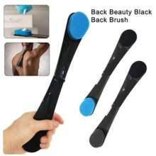 2 pezzi Applicatore per schiena, Applicatore di lozione per schiena, Applicatore pieghevole per lozione autoabbronzante per schiena, Facile applicazione per le zone difficili da raggiungere, Accessori da bagno per un aspetto impeccabile per uomo e donna, Spazzola per schiena, Cura personale Rivestimento piegato per la schiena Torna a scuola