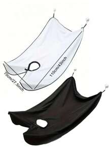 1 Piece, Men's Beard Trimming Apron With Suction Cup Fixing Device, Which Can Capture Beard When Shaving, Making It Easy To Clean And Making It More Convenient For You To Care For Your Beard