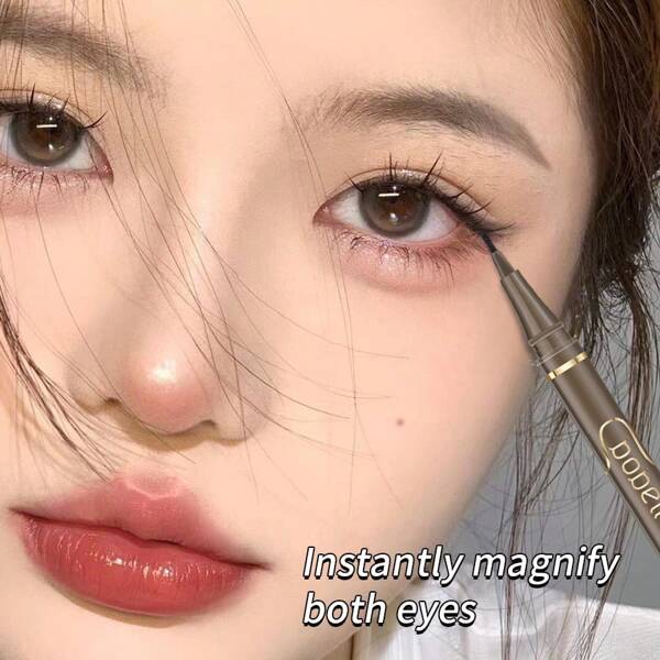 0.01mm Ultra Fine Precision Eyeliner Liquid Pen, Waterproof, Smudge-Proof, Sweat-Resistant, Long Lasting