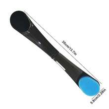 2 pezzi Applicatore per schiena, Applicatore di lozione per schiena, Applicatore pieghevole per lozione autoabbronzante per schiena, Facile applicazione per le zone difficili da raggiungere, Accessori da bagno per un aspetto impeccabile per uomo e donna, Spazzola per schiena, Cura personale Rivestimento piegato per la schiena Torna a scuola