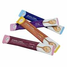 CATS SNACK BUONA PETIX CREAMY TUNA AND SALMON - 4 SACHES (CHURU) - Morado - Ver 4