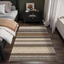 A Large Area Rug/Camping Blanket Suitable For Courtyard/Indoor Use, Featuring Personalized Retro Patterns, Made With High-Density Material And Non-Slip Bottom Particles, Fade-Resistant, Abrasion-Resistant, Highly Absorbent, Suitable For Hardwood Floors And Outdoor Use, Easy To Carry