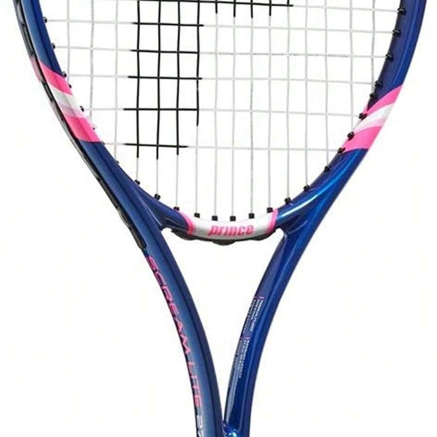 【.co.jp 限定】 Prince(プリンス) 硬式テニス ラケット SCREAM LITE 275 (スクリームライト275) 軽量アルミ×カーボン [張上げ] - グリップサイズ1(ネイビー/ピンク) - チェックする 1