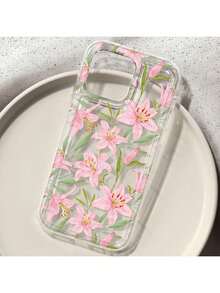 Funda para phone con estampado floral de hibisco. Compatible con phone S - Multicolor 4 - Ver 3
