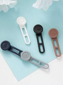 10mm-15-18mm Rubber Pants Waistband Extender Button Extension Adjustable For Clothes,Jeans Metal Elastic Waistband, Plastic Metal Elastic Adjustable Extenders, Instant Pants Waist Extenders, Seamless Clothing Accessories For Men And Women,Universal Invisible Waist Belt Extender