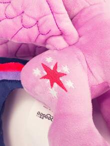 Hasbro 我的小马驹站立毛绒玩具 M 码 30 厘米（11.81 英寸）生日礼物和母亲节礼物 - 暮光闪闪 - 紫色 - 查看 5