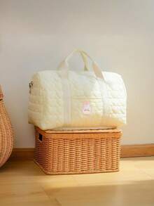 Bolsa de Fralda Personalizada "Bolsa de Mamãe", Bolsa de Armazenamento Externo de Grande Capacidade, Bolsa de Ombro Bordada, Bolsa de Armazenamento de Fralda Bordada Personalizada, Bolsa de Mamãe de Viagem de Grande Capacidade, 4 Bolsos Laterais, Bolsa de Fralda de Veludo, Armazenamento de Brinquedos e Toalhas, Portátil Amigável à Pele e Limpo, Letra, Multifuncional, Versátil, Grande Capacidade, Funcional, Prática, Contratada Geral, Vibes de Férias/Férias, Minimalista, Lazer, Preppy, Casual Business, Commuting Personalizado, Personalizado, Presentes Personalizados Personalizados para Mulheres, Bolsa a Tiracolo/Transversal, Bolsa de Viagem, Bolsa de Ombro Ideal Presentes para Ela Namorada, Família, Amigos, Mulheres, Novatos e Trabalhadores de Colarinho Branco para Aniversários, Férias, Escola, Negócios/Transporte/Trabalho/Escritório, Delicada Romance, Bolsas e Malas, Bolsas de Armazenamento Personalizadas