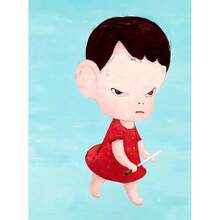 1 件墙面艺术海报可选框架流行 Y-奈良美智奢华现代时尚海报粘贴墙面艺术印刷防水家居客厅卧室酒吧美学装饰 - 彩色 - 查看 18