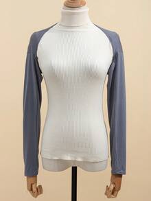 1 pièce Manches de protection anti-UV en modal léger et extensible de couleur unie, style classique d'été pour femmes, pour une utilisation en extérieur - Manches raglan unies - Voir 6