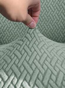 Pokrowiec na fotel obrotowy, krzesło do jadalni, krzesło biurowe, elastyczny pokrowiec na krzesło biurowe ze średnim oparciem, pokrowiec na fotel wypoczynkowy z podłokietnikami do salonu