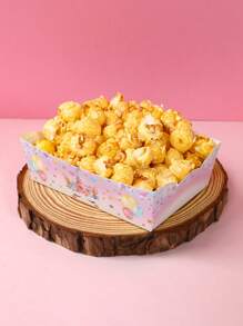 6/12pcs Beautiful Unicorn Theme Paper Tary, Unicorn Pattern Food Packaging Boxes, Gift Packaging Gift Boxes, Disposable Food Container, Birthday Party Table Decoration, Party Table Disposable Food Tray Decoration, Bread Boxes, Cake Boxes, Cookie Boxes, Candy Boxes, French Fries Popcorn Boxes, Donut Packaging Boxes, Birthdays Festivals Events Gatherings Party Food Tray, Party Favor