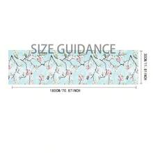 1pc/5pcs/7pcs Floral Art Print Polyester Table Runner With 6pcs Placemats - Polyester, Rectangle, Holiday Table Decor Cloth Runners, Home Decoration, Kitchen Dining Table Decor, Room Decor, Table Runners