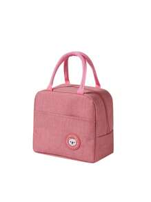 1 pezzo Borsa termica per il pranzo con motivo orso carino - contenitore termico per alimenti, borsa a tracolla impermeabile e portatile per scuola, ufficio, conservazione di cosmetici, gite al mare, forniture scolastiche, viaggi, scatola per il pranzo delle donne, picnic, campeggio, borsa frigo