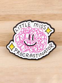 1 pièce Épinglette émail amusante en forme de cerveau Broche bande dessinée Épinglettes à revers Badges sur sac à dos, vêtements, accessoires mode, bijoux, cadeaux pour amis
