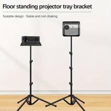 Universal Projector Tripod With Tray, Extendable Aluminum Alloy Stand, Height Adjustable, Suitable For HY300, HY320, HY320mim And Various Projectors, Cameras, Phones, Tablets, Laptops