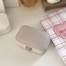 Portable Jewelry Box, High-Grade Exquisite Small Hand Jewelry Bag, Earrings, Necklace, Stud Earrings, Gold Jewelry Storage Box Summer For Women Storage Organizer Gift Wedding