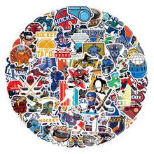 Hockey Themed Stickers, Suitable For Decorating Stationery, Water Bottles, Luggages, Skateboards, Guitars, Scrapbooking, Phones, Laptops - Multicolor - View 3