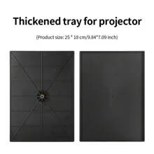Universal Projector Tripod With Tray, Extendable Aluminum Alloy Stand, Height Adjustable, Suitable For HY300, HY320, HY320mim And Various Projectors, Cameras, Phones, Tablets, Laptops