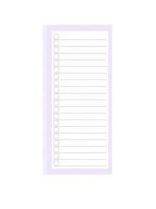 1 paquete de blocs de notas magnéticos para refrigerador, bloc de notas magnético para lista de la compra, 50 hojas por bloc para lista de tareas, lista de compras, útiles escolares, vuelta al colegio