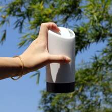 1pc Creative Fashion Silicone Cup-Shaped Car Trash Can, Detachable Mini Storage Bin For Vehicle