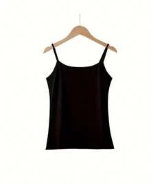Women Tank Tops & Camis - 玫紅色 - 查看 3