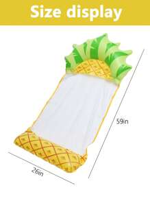 1 pezzo Amaca galleggiante gonfiabile a forma di frutta per adulti, ideale per l'estate, per piscina e spiaggia, regalo estivo perfetto per piscina, accessori per piscina, galleggiante per piscina, piscina, gonfiabile per piscina, festa in piscina, elementi essenziali per la spiaggia