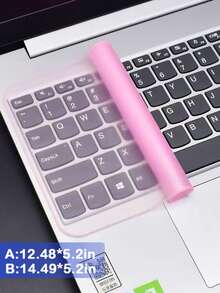 1 PIEZA Cubierta de teclado de silicona para portátil - Protector de teclado universal a prueba de polvo con diseño de dibujos animados, de vuelta a la escuela