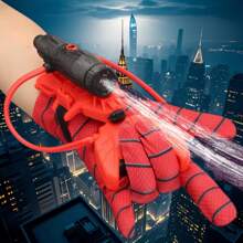 1set Spider Silk Launcher Toy,Spider Hero Gloves,Water Guns With Glove, Hero Water Gun Launcher,Superhero Spider Web Wrist Shooter Set,Hero Weapon,Interactive Toy,Cosplay Toy,Creative Toy,Birthday Day Gift,Party Gift,Perfect Gift,Halloween & Christmas Gifts