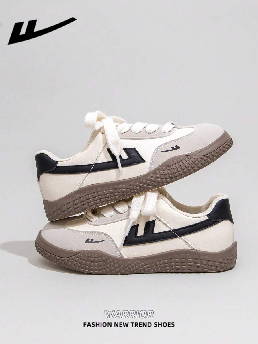 WARRIOR WARRIOR Women's Lightweight Skateboard Casual Shoes, Low-Top Breathable Summer Outdoor Flat Sneakers, Fashionable And Comfortable Ladies Canvas Sports Shoes, Thick Soles Street Style Athletic Trainers