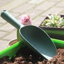 Plastic Soil Shovel For Succulents, Flowers, Vegetables - Soil Loosening Garden Tool For Home Use