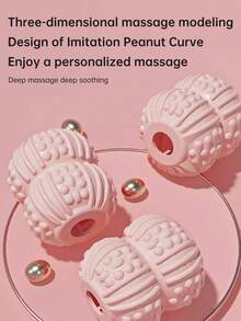 32-Wheel Massage Roller, Anti-Cellulite Massager, Body And Leg Slimming Roller, Yoga Training Device, Embracing-Style Pilates Muscle Relaxation Roller Gym Accessories - Multicolor - View 7