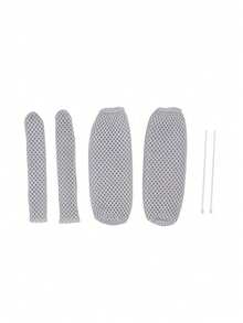 4件装透气摩托车把套，通用夏季防汗防滑刹车离合器杆软套 - 彩色 - 查看 9