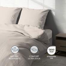 mohap Duvet Covers Sets - Beige - View 5