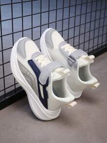 1 par de zapatos deportivos para niños/adolescentes con , adecuados para niños y niñas, zapatillas casuales, zapatos para correr y mocasines para todas las estaciones