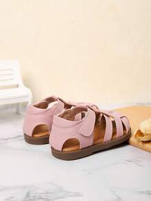 Sandálias de Praia de Verão Adoráveis para Meninas/Crianças - Rosa chiclete - Visão 4