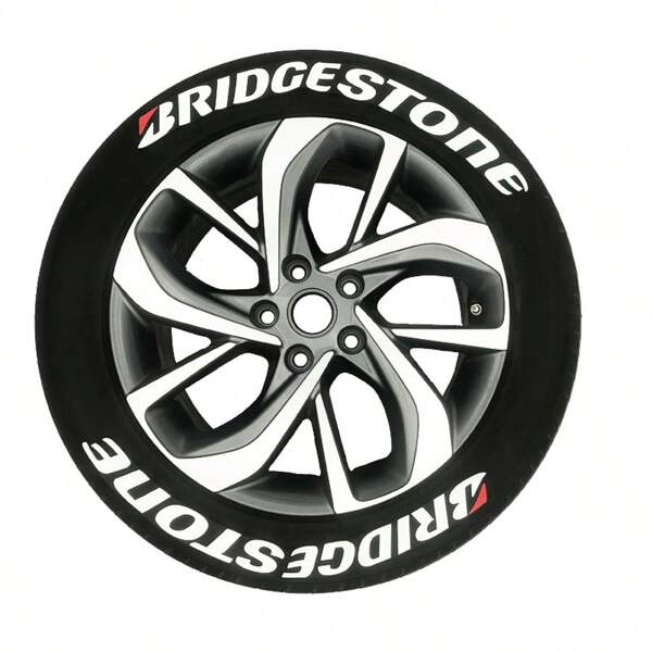 Personalized Creative Car Modified Tire Stickers Tire PVC Letters Tire Stickers Body Stickers