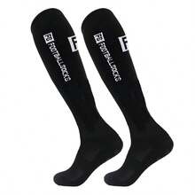 1Pair Knee High Long Breathable Non-Slip Grip Socks Ideal For Men Women's Football Basketball Baseball Rugby Soccer Cycling Running Hiking Tennis Skateboard Exercise - Multicolor - View 4